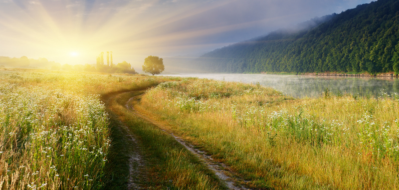beautiful,summer,sunset,in,the,river.,hdr,image